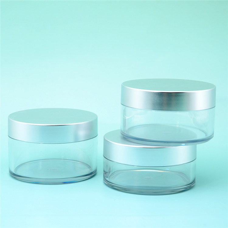 Luxury Thick Wall 5 10 15  20 30 50 100 120 150 g ml face cream body butter slime cosmetic jars with lids Plastic jars Container