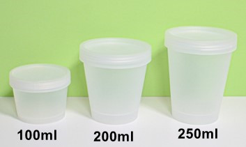 Wholesale Sugar Scrub Container 250ml/250g/8oz PP Plastic Jar with Colorful Lids Bath Salt Container for Beauty Products Cream