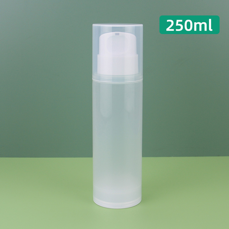 Skin Care 150ml 200ml 250ml Airless Lotion Bottle PP Face Eye Cream Liquid Foundation Serum bottle Cosmetic press pump bottle