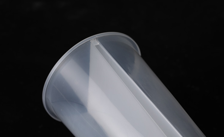 600ml 700ml PP Thickened Three Compartments Disposable Twins Split Lovers Share Disposable Plastic Cup