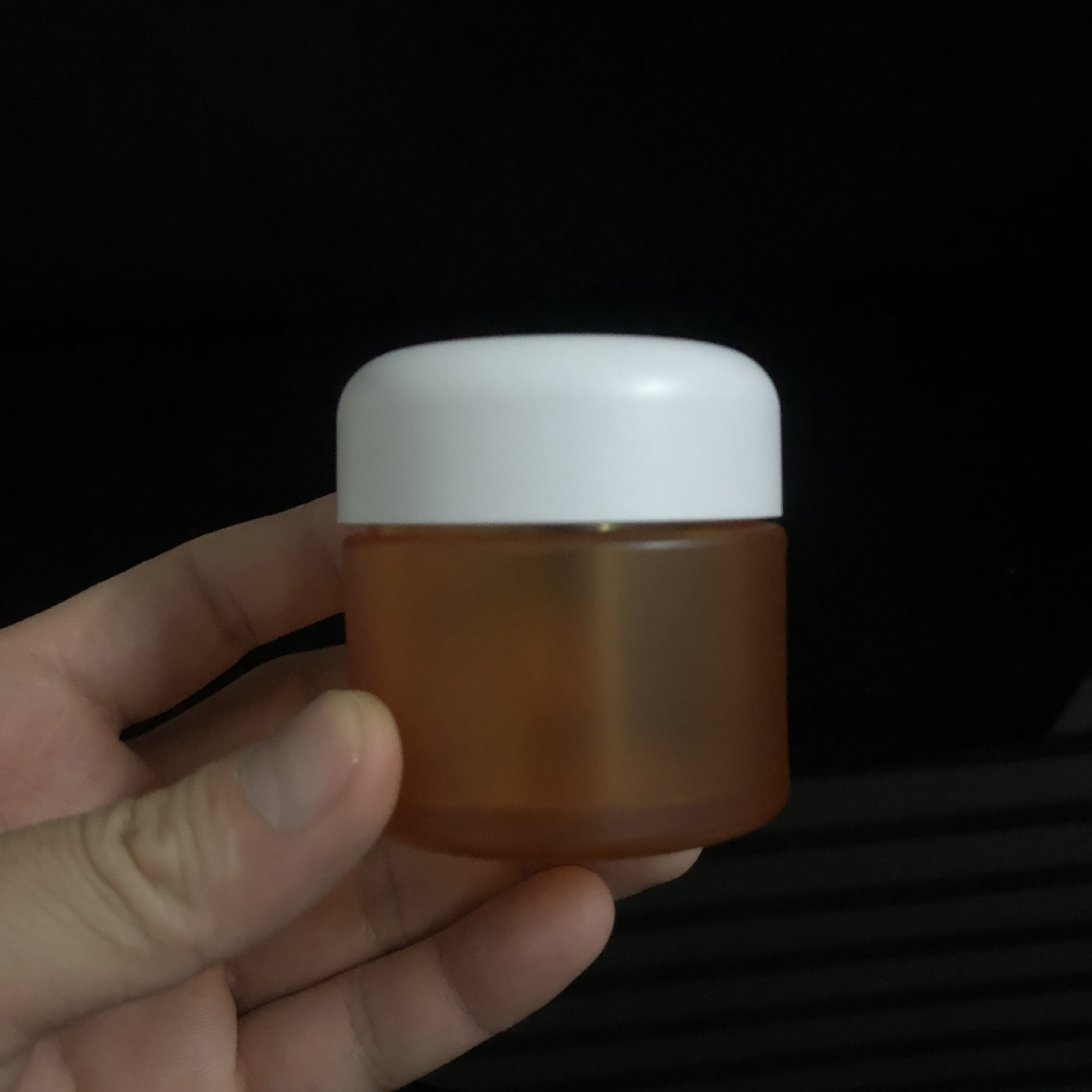 30g 50g Frosted Thick bottomed and thick walled hand cream bottle PET Plastic Containers For Skin Care