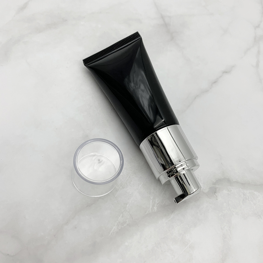 Custom 120ML 4oz Empty Cosmetic Soft Tube Squeeze Bottle With Flip Cap for Golden Bond Moisturizing Lotion 8oz