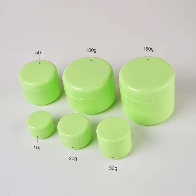 cosmetic jar 10g 20g 30g 50g 100g 150g 200g 250g Colored PP Jars With Lids Seal face cream scrub eye serum Lotion Bottle 250ml