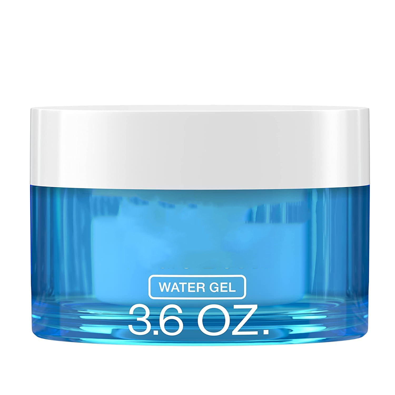 50g 100g 150g 200g empty Double Wall Glass Matte Face Frosted Lip Balm Cans PP PETG Cosmetic Plastic Cream Jar with Silver Lid