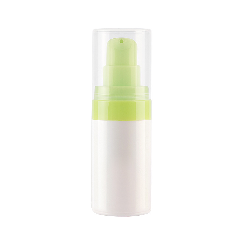 Travel 15ml 30ml 50ml Airless Lotion Serum Liquid Foundation Essence Pump Spray Dispenser Bottle PP Plastic Frosted Bottle Jar