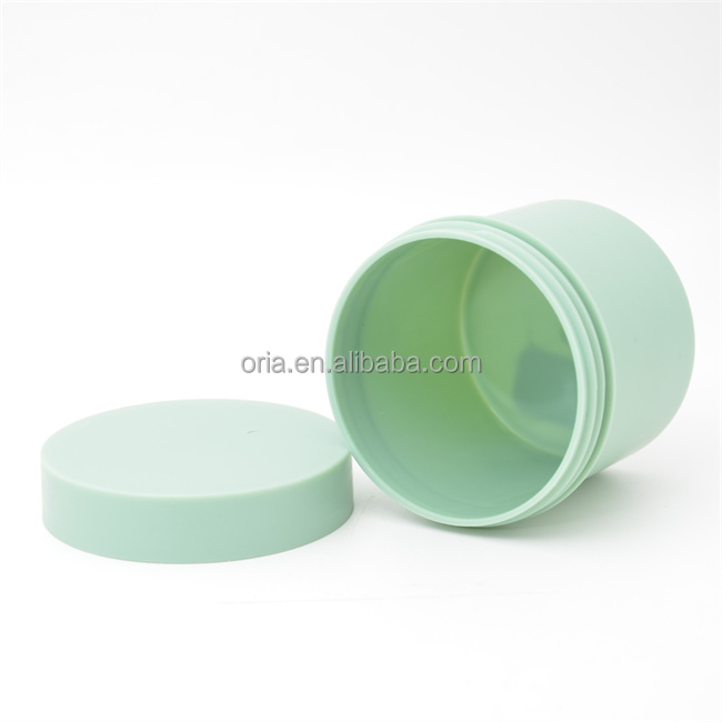 200ml 500ml 5 oz 7oz 8oz Plastic Spice Jar Pet Plastic container With Flip Top Lid Round Plastic Spice Bottle Herbs Powders