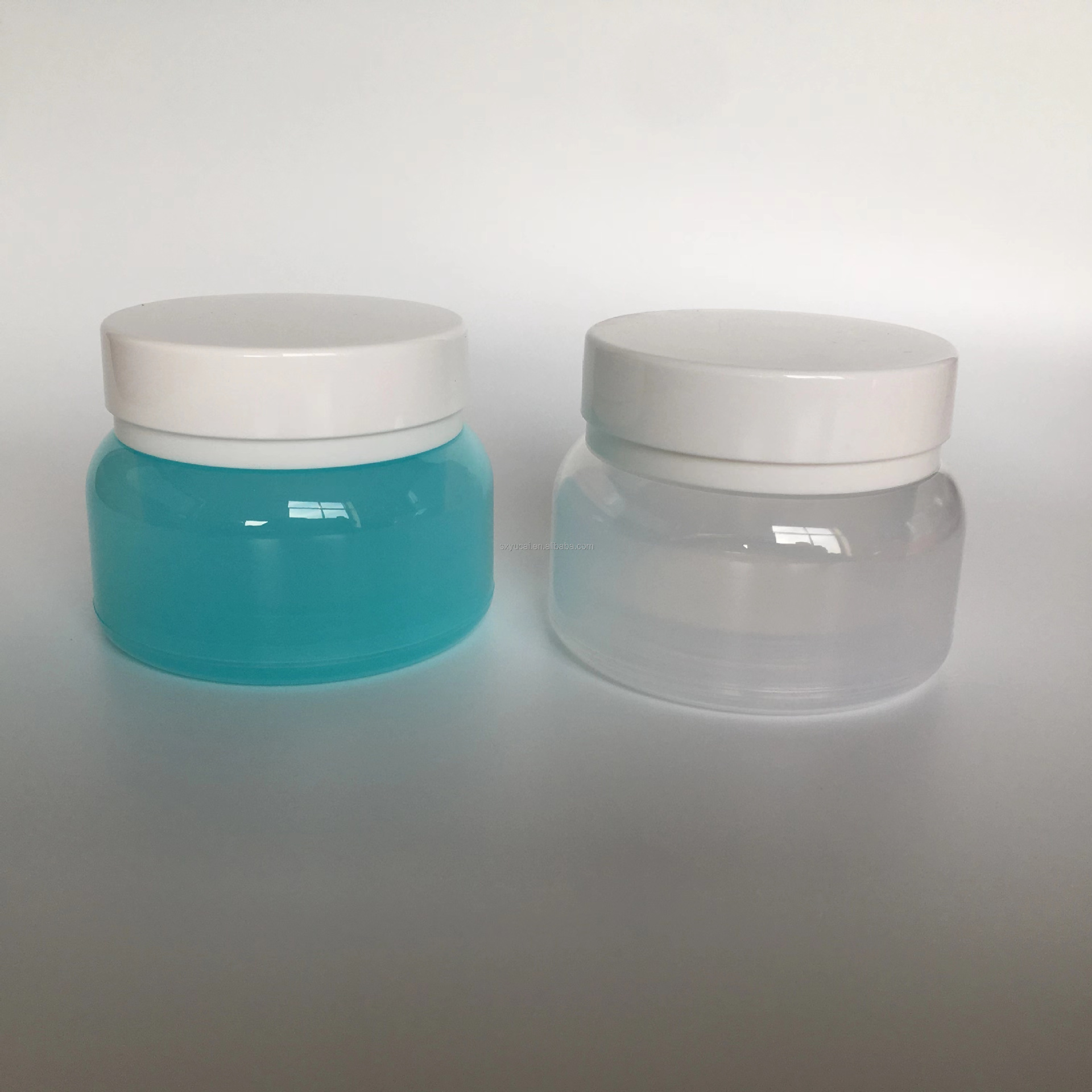 Matte Black Jar Empty Skincare Plastic Cream Jar Round 100g 120g Custom Frosted Customize Cosmetic Jar With Lid