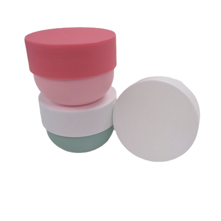 250g Cream Container Hair Butter Body Cream Packaging Jar Bowl shapeplastic PP facial Gel jar hair body scrub container
