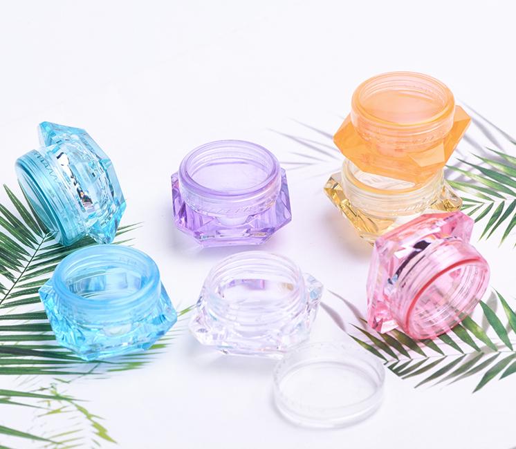 Custom made Cosmetic slime jars salt body Scrub butter Skin face cream jar pot containers with lids 50 100 120 150 200 250 g ml