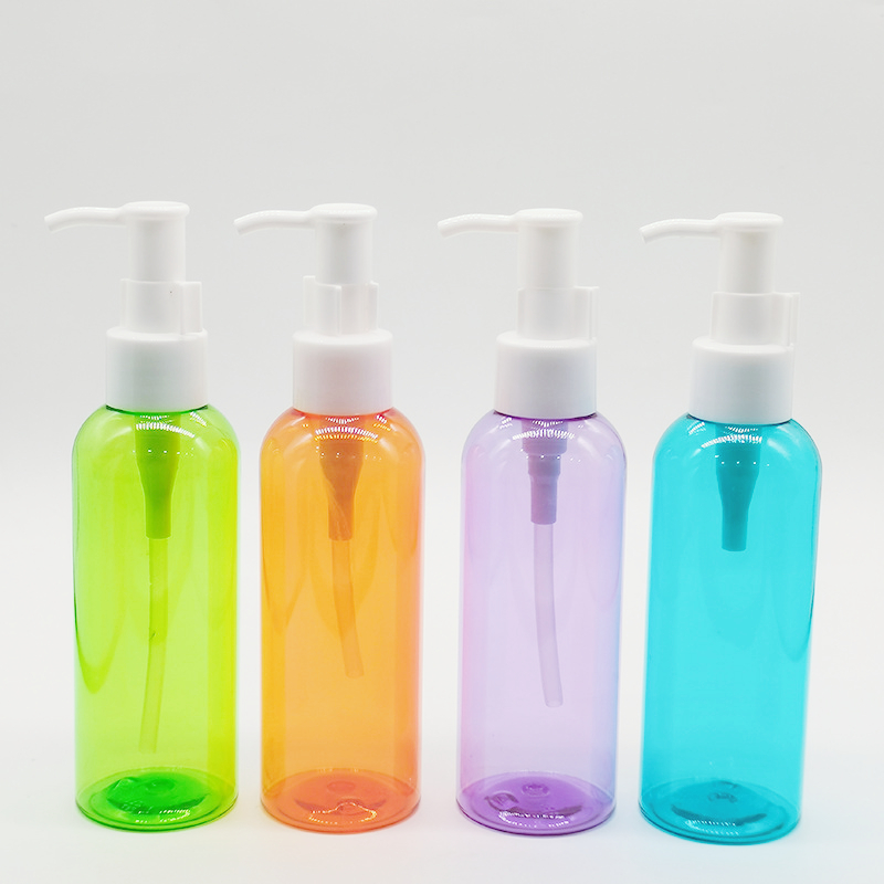 Color 250ml Shampoo and Conditioner Bottles 300ml 350ml Plastic shower gel bottles 500ml with pump dispenser cap