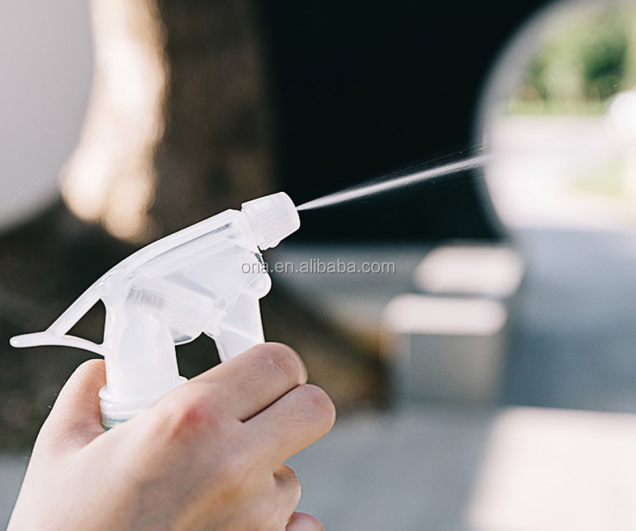 Clear Empty Spray Bottle PET Plastic Bottles with Super fine Mist Trigger Sprayer Leak-proof for Cleaning Products Garden