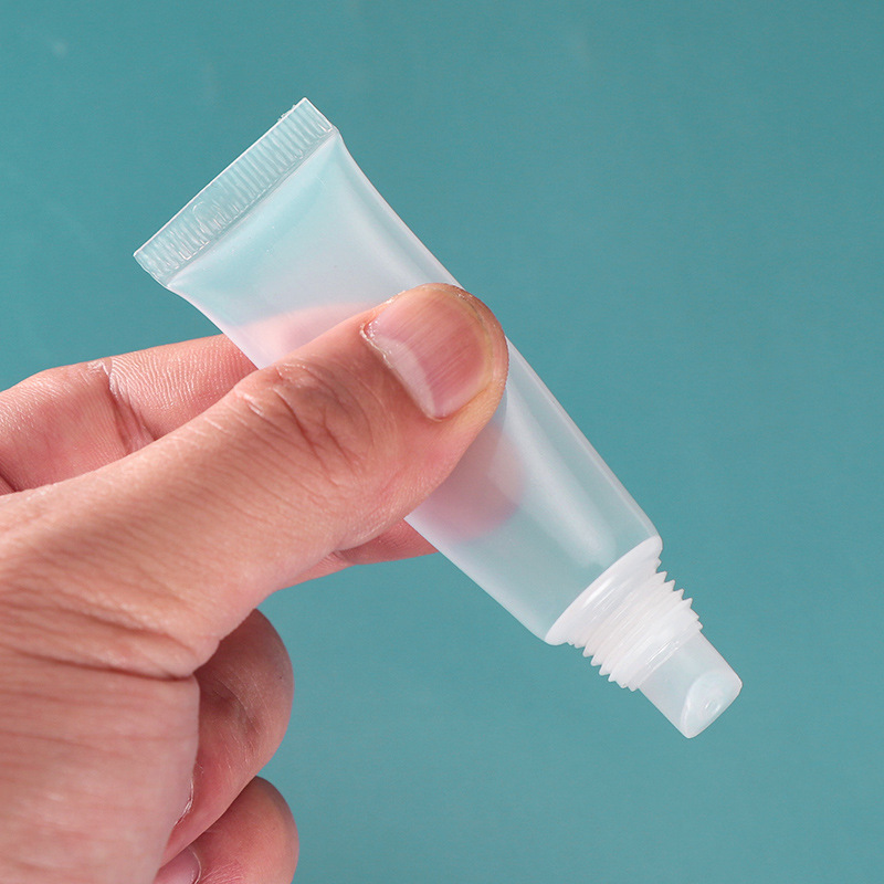 Frosted Matte Facial Cleanser Soft Tube 10g 15g 30g 50g mini size Hand Cream Cosmetic Hose Aloe Vera Gel Plastic Squeeze Tube