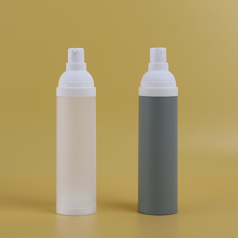 Luxury 20ml 30ml 50ml 100ml Airless Lotion Pump Spray Bottle with Cap Cover for Cosmetics Skin Care Serum Liquid Foundation