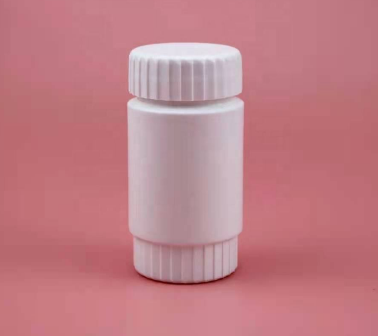 100ml 150ml 175ml HDPE Plastic Jar Bottle with Screw cap health care capsules bottle packaging