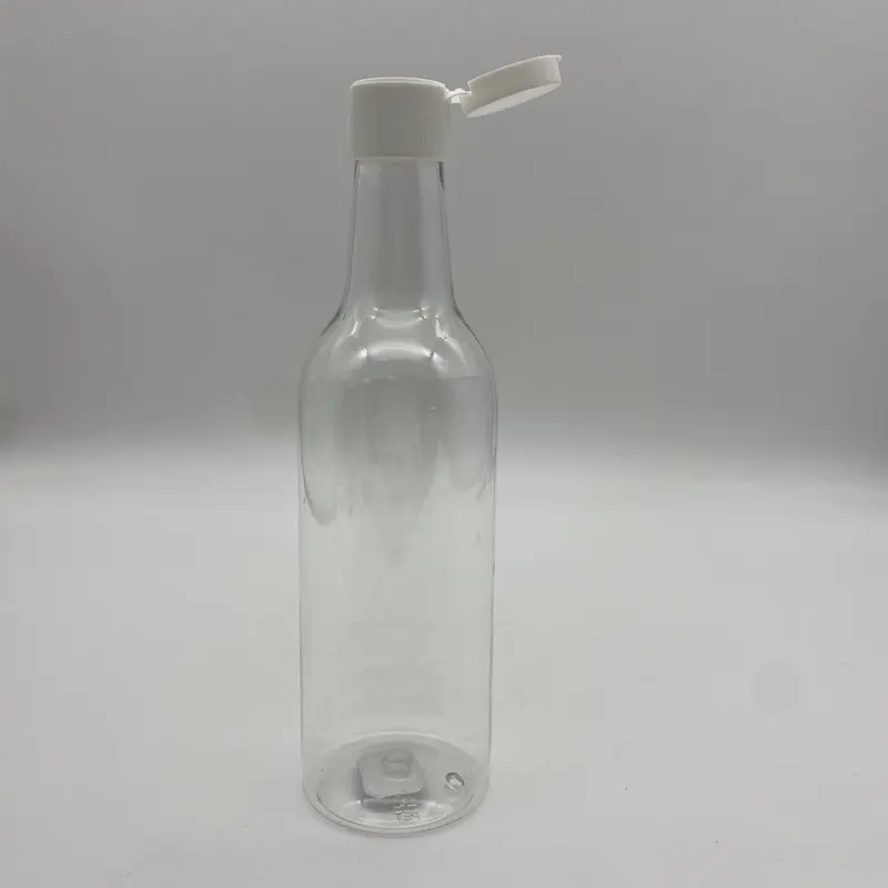 Chilli Hot Pepper Sauce Bottle Squeeze 50ml 60ml 100ml 150ml 250ml 750ml 2oz 5oz 8oz Mini Hot Sauce Bottle with Flip Top Caps