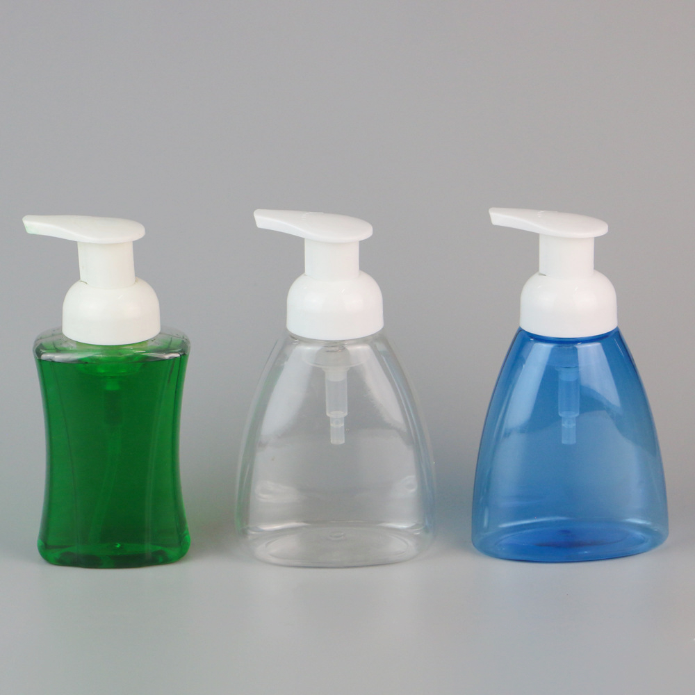 250ml 300ml Foaming Hand Soap Bottle Mousse Cleanser Foam Pump Bottle Lash Shampoo Bottle