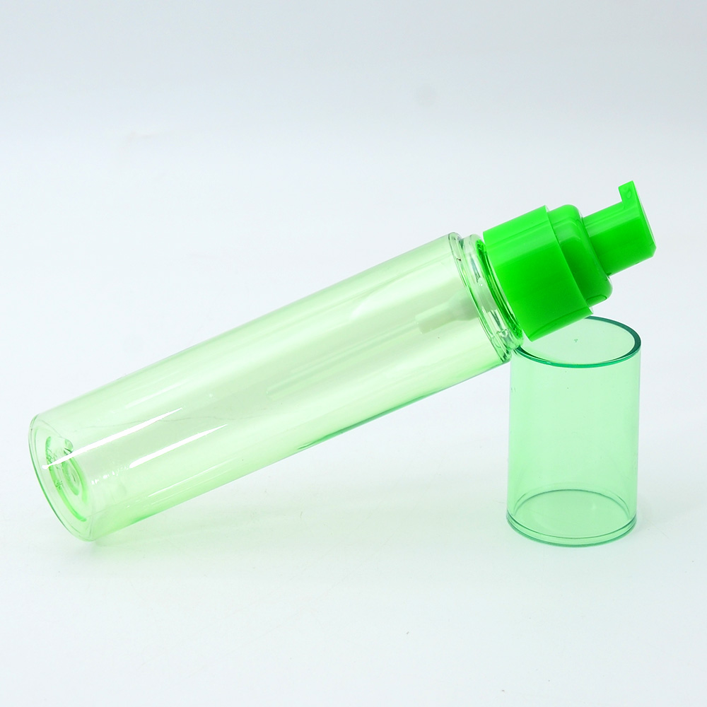 30ml 80ml Red Green colorful Plastic Spray Bottles Round Lotion pump Bottle Fine Mist Sprayer cosmetic oil skin care package