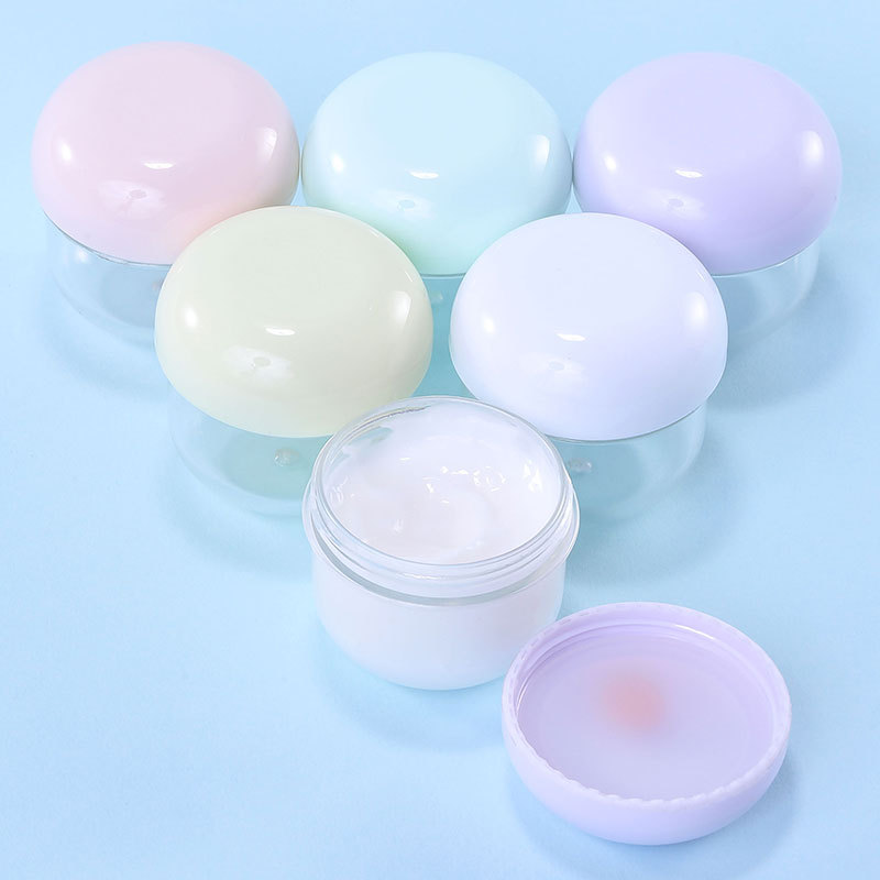 20g 30g 50g children cream Mini jar Frosted Round Recycled Travel Cosmetic Container colorful lotion Jar With mushroom lid