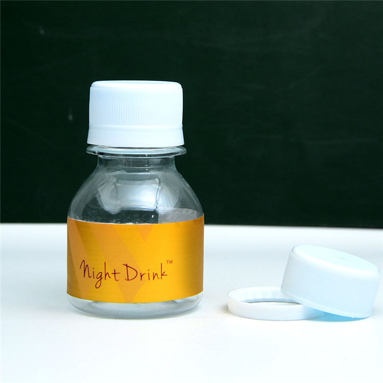 Mini 2oz 60ml 3oz 100 ml 4oz 120ml Small Empty PET Plastic Juice Drink Bottle Energy Ginger Shot Bottles with Caps