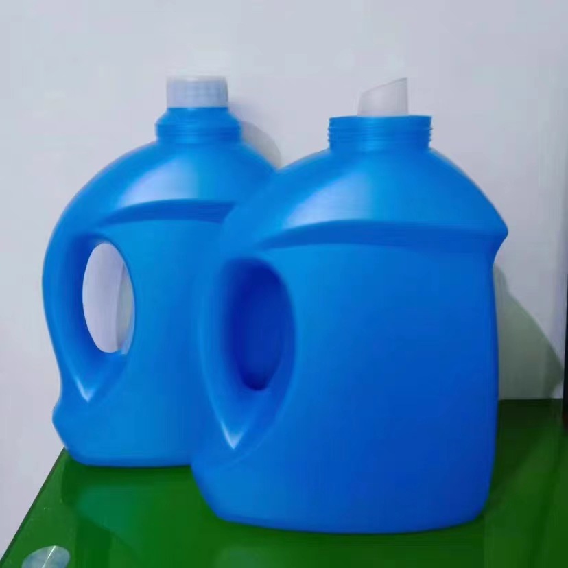 Custom High quality 1L 2L 3L  Empty HDPE plastic laundry detergent bottle