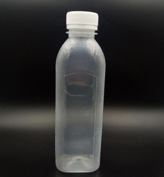 300ml 500ml Soft pp bottle for juice plastic bottles sauce Ketchup Oil Condiment pp plastic bottle drink with Silicone Valve cap