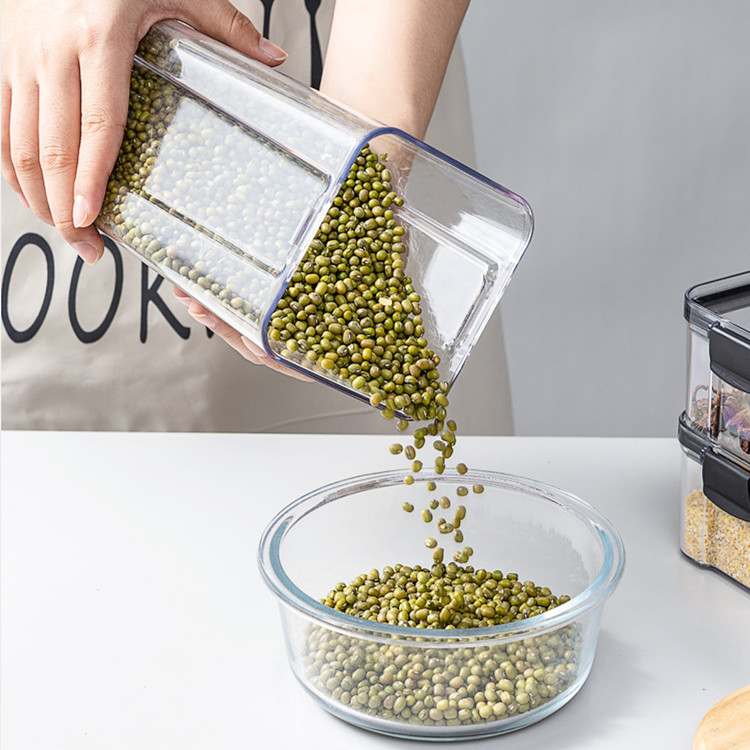 Kitchen organizer and storage container food box rangement cuisine pojemniki kuchenne boite alimentaire conservation plastic jar