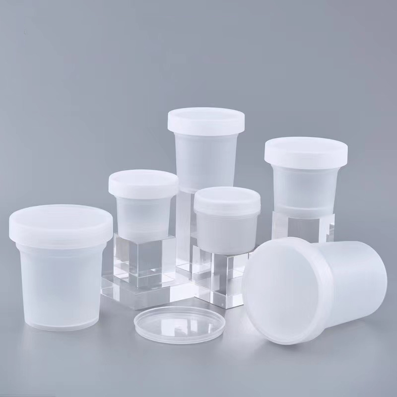 PP Yogurt Jar 200ml 250ml 300ml Matte Pudding Packaging with Round Lid Customized Wholesale Bottle for Yogurt Milk Cold Drink
