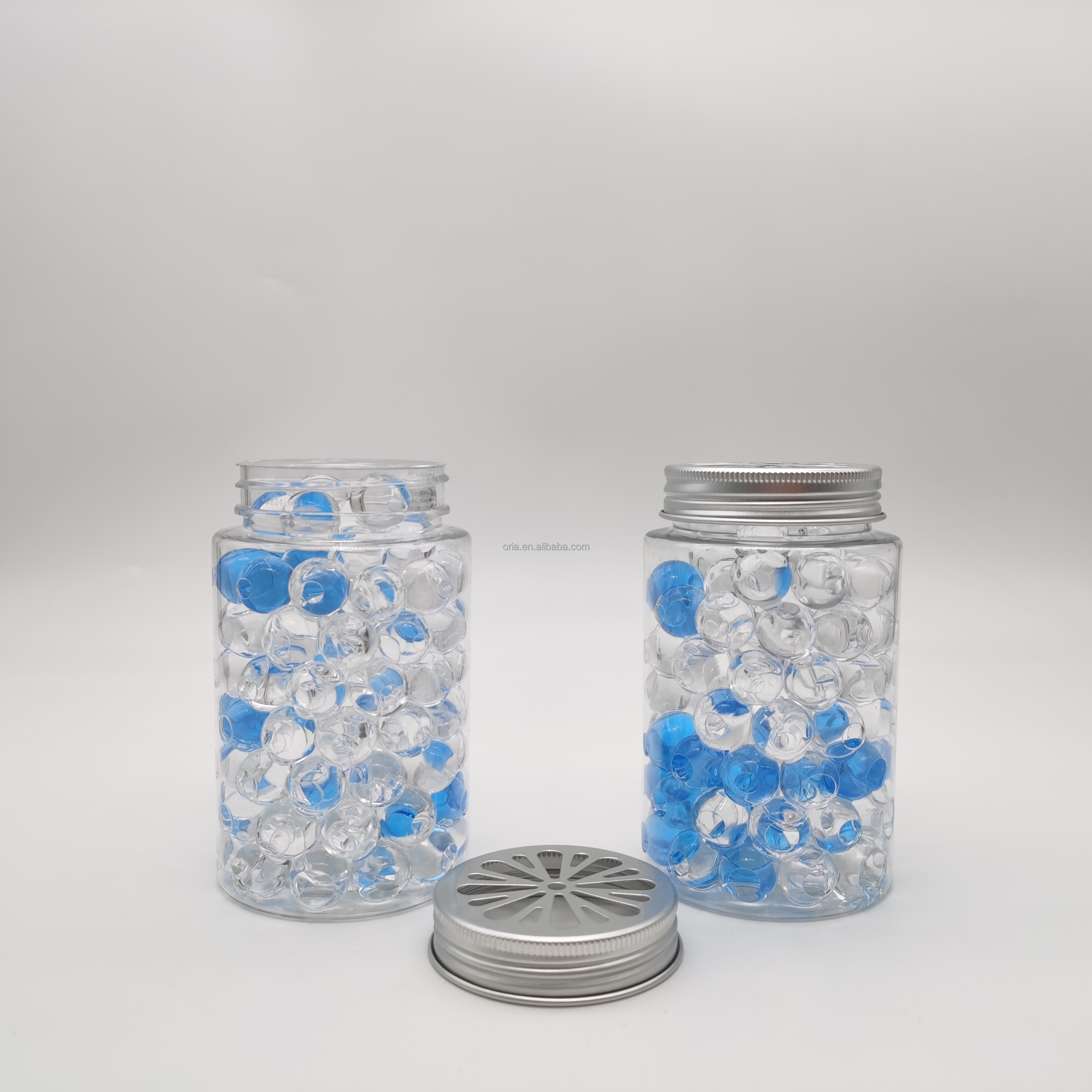 OEM Customized 50-300ml hot sale high quality special aromatherapy aluminum jar with window lid manufacturer/wholesale