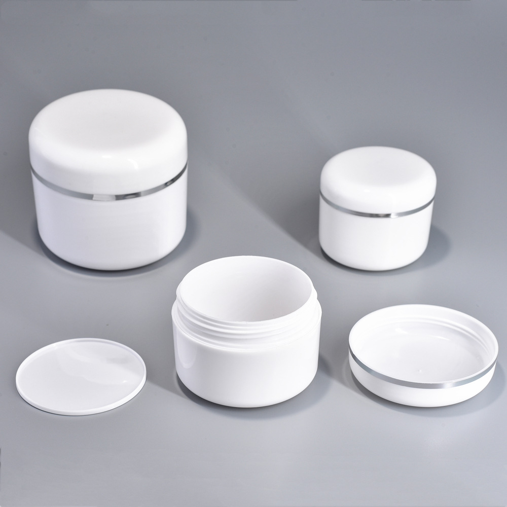 3g 5g 10g Mini Colorful Clear Unique Shape Acrylic Plastic Nail Gel Jar Cosmetic Face Eye Cream Container Lip Balm Jar