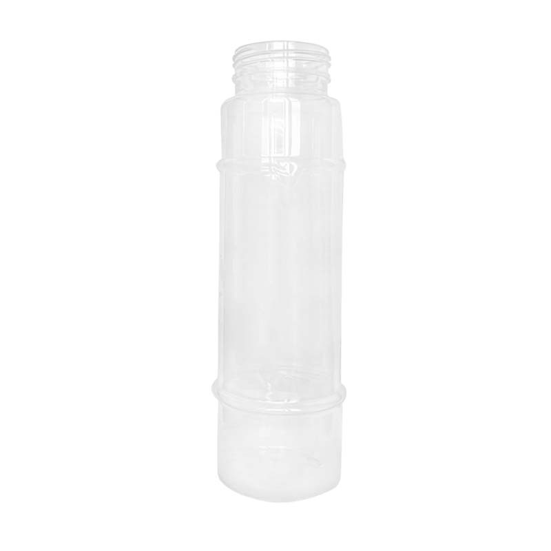500ml  Bamboo Shape Plastic Bottles Juice Milk Bottles PET Beverage Food Grade  Plastic Bottle for Juice Beverage Coffee Bubble