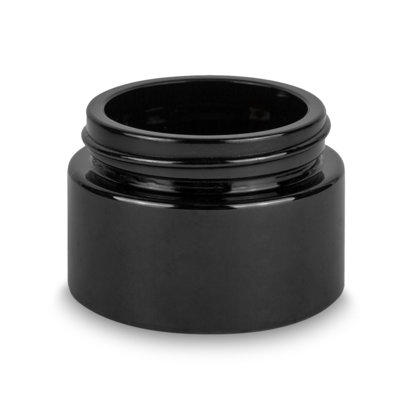 Luxury Round 1oz 3oz 5oz plastic jars hair oil product plastic container with lid for cosmetic cream packaging container
