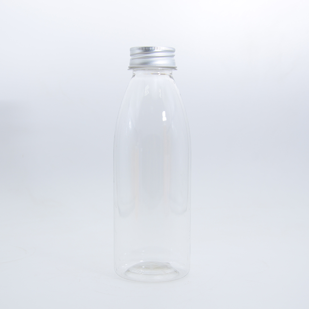 Juice Bottles Plastic Ginger Shot Bottle Orange Screen Printing 2oz 3oz 60ml 100ml PET Beverage Screw Cap Juice Bottle with Logo