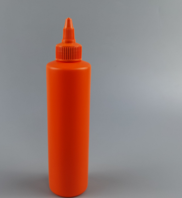 Hot Sauce Bottles Ketchup Plastic Squeeze Bottles Empty BBQ Sauce Ketchup Bottle Packaging