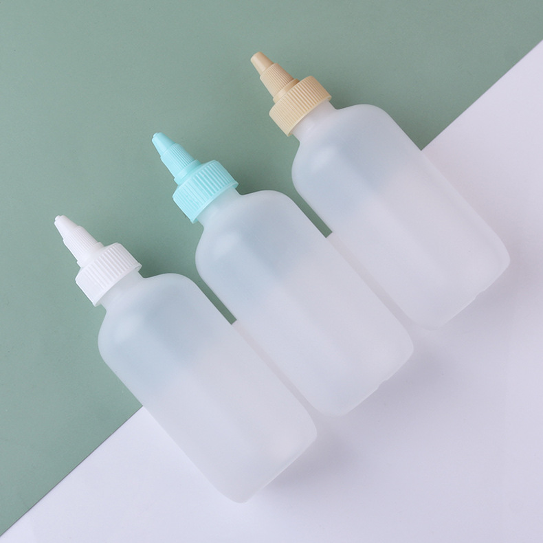 150ml PET Plastic Hot Sauce Applicator Bottles hair oil ketchup salad dressing bottle 8oz 16oz Honey Squeeze Bottle 300ml 360ml