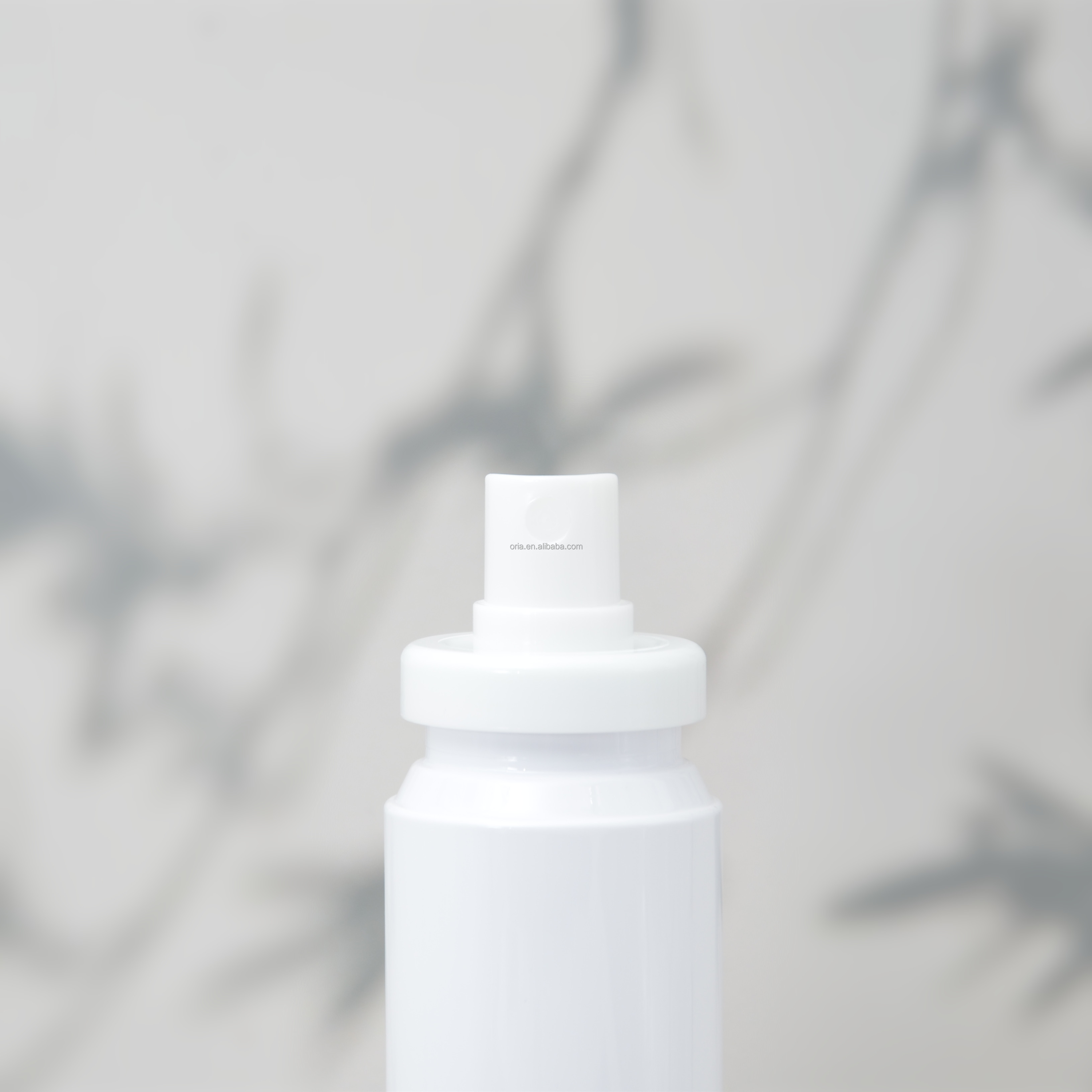 40/50/60/80/100/120ml White Clear Full Coverage Spray Bottle Pump Head PET Press Pump Cosmetics Screen Printing with Gold Silver