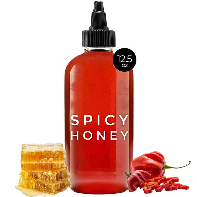 5oz 150ml 250ml Plastic Squeeze Hot Sauce Bottle PET PP Honey Syrup Powder Squeeze Bottles with pointed Cap
