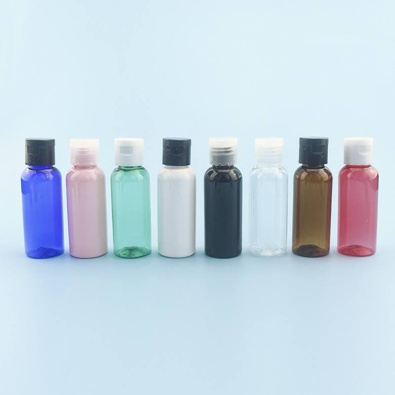 Color cosmetic bottle 30ml travel size 30ml shampoo bottle serum pump bottle 30ml for hotel