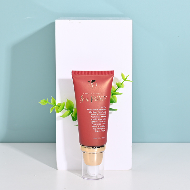 PE Soft Squeeze Tube 30g 50g 100g 80ml Airless Packaging Tube Cosmetic Serum Lotion BB Cream Primer Liquid Foundation Pump Tube