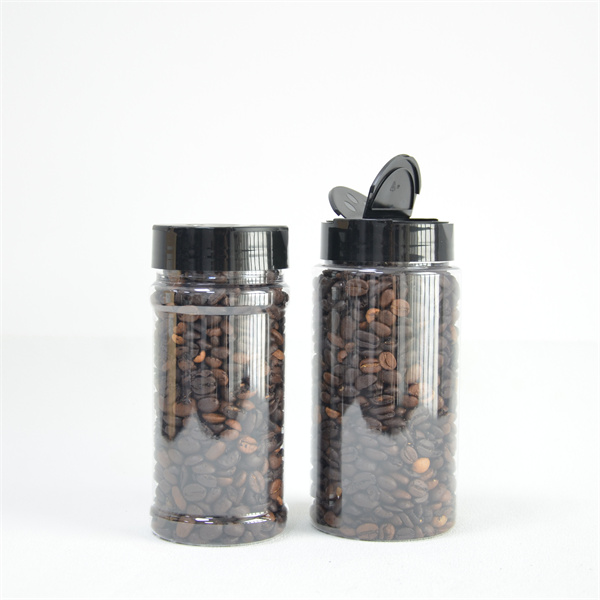 Plastic Spice Jars With Shaker/Pourer Lids 100Ml  Square Empty Seasoning Containers Clear Spice Bottles For Dry Food/ Condiments