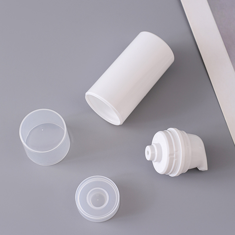 PP White 15ml 30ml 50ml Plastic Cosmetic Seum Face Cream Sunscreen Cleanser Packaging Bottles