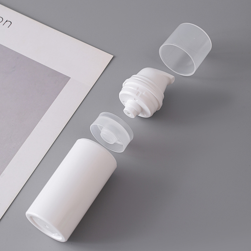 PP White 15ml 30ml 50ml Plastic Cosmetic Seum Face Cream Sunscreen Cleanser Packaging Bottles
