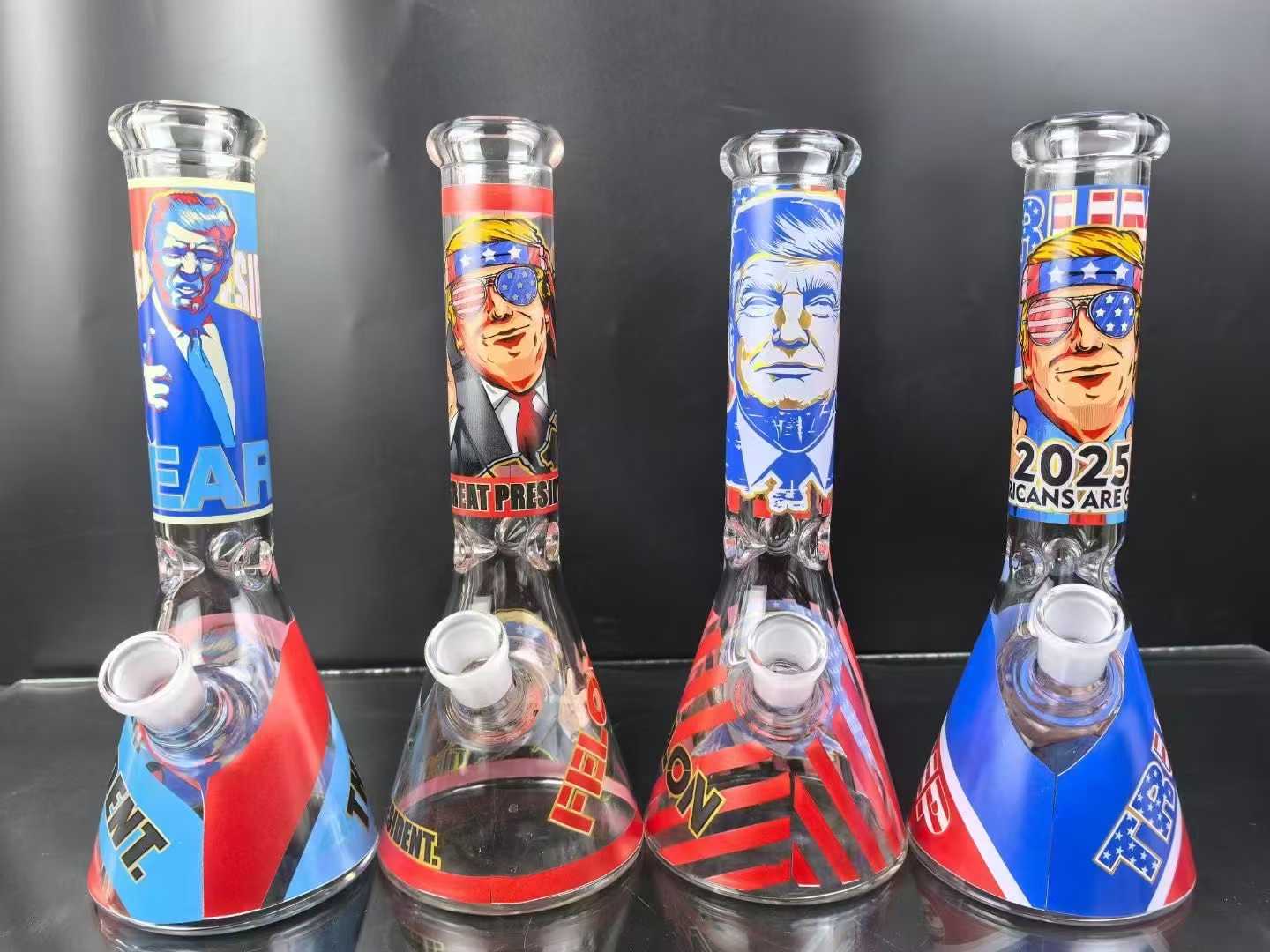 Glass smoking pipes with custom logo