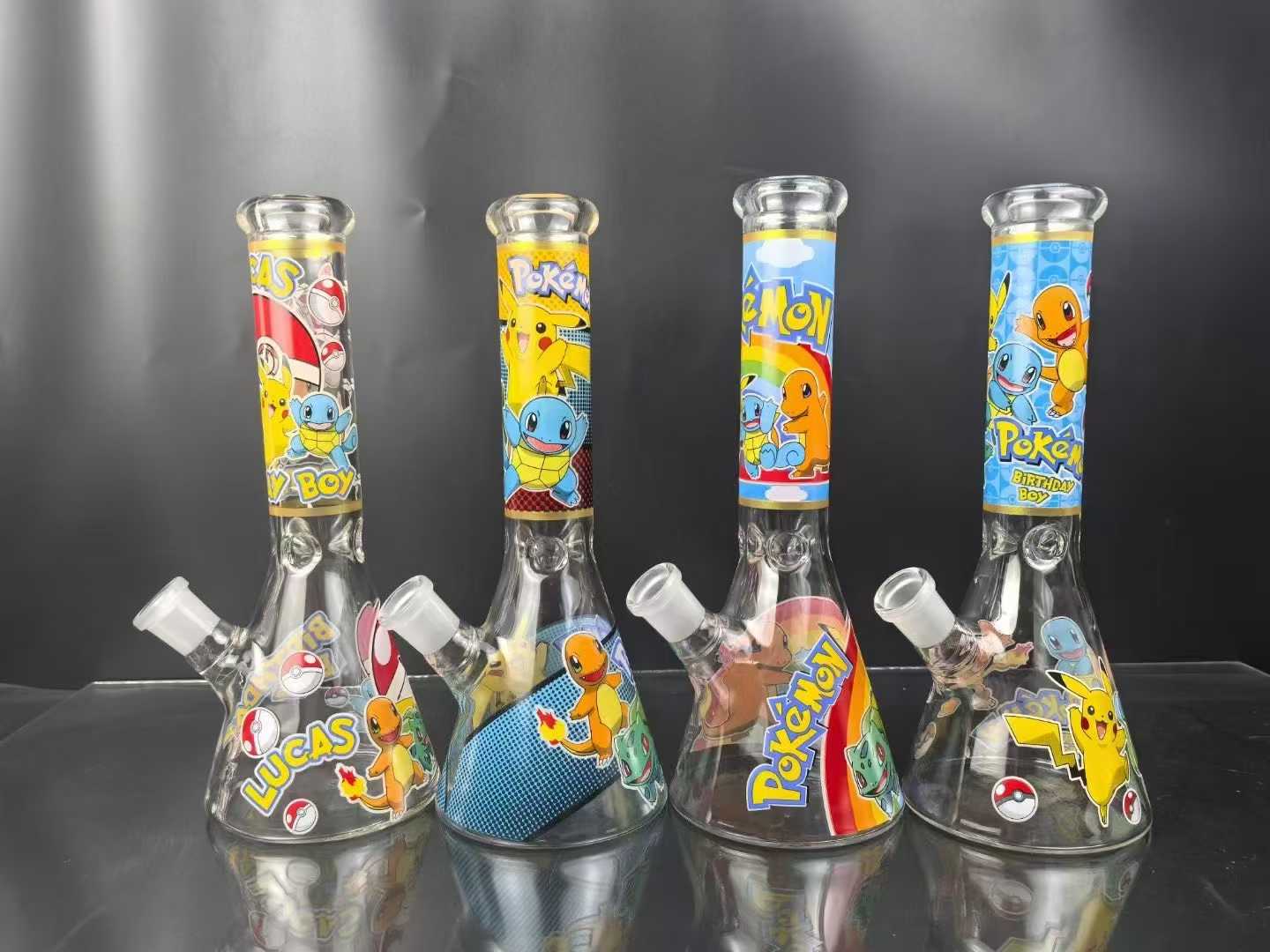 Glass smoking pipes with custom logo