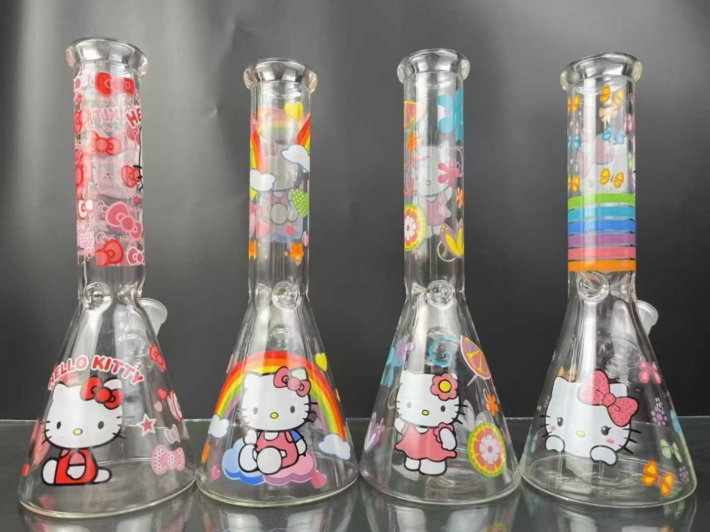 Glass smoking pipes with custom logo