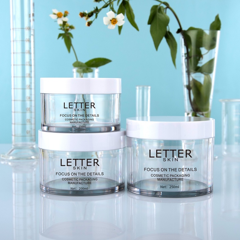 PET Thick Wall Plastic jar, 15ml, 30ml, 50ml, 100ml, 150ml, 200ml, 250ml